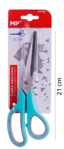 NOŽNICE NA LÁTKU 21 CM, NEREZ