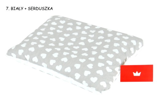 BabyLux MINKY VANKÚŠEK 35X30 CM DO KOČÍKU PLOCHÝ 7