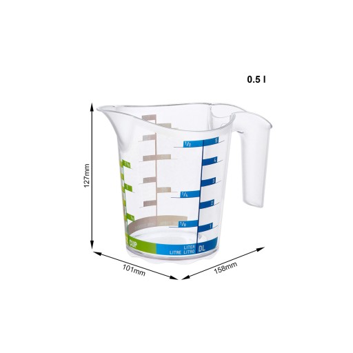 Džbán DOMINO s odmerkou 0,5l