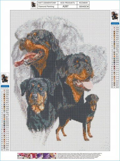Diamantová maľba DOG Diamantové vyšívanie 5D obrázky 5D diamantové maľby