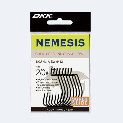 Ofsetové háčiky BKK Nemesis veľkosť 4/0 bal. 7 ks