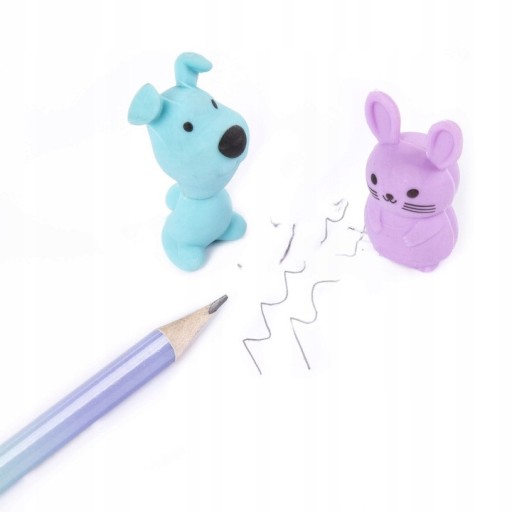 KIDEA GUMA ANIMALS ERASER 2 ks