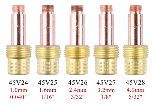 Plynový objektív 2,0mm držiak TIG 17 18 26 45v26
