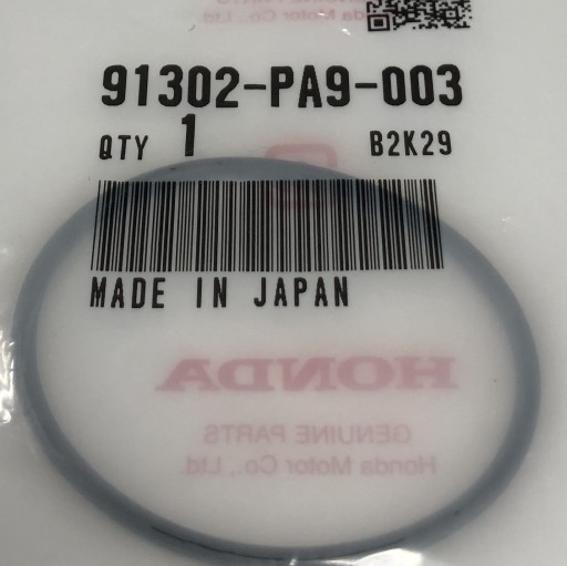 HONDA OE Kryt olejového filtra a DCT Oring 91302-PA9-003