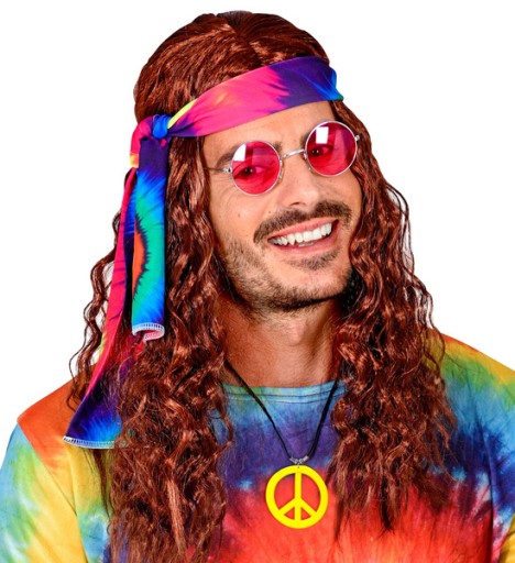 NÁHRDELNÍK S PRÍVESKOM PACIFIC, YELLOW HIPPY, 70. roky 20. storočia