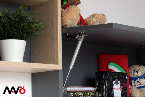 2x PLYNOVÝ ZDVIHÁK NÁBYTKU, AKTUÁTOR NÁBYTKU 100N