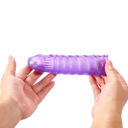 SILIKÓNOVÝ REALISTICKÝ ZHRÚŠŤOVACÍ KRYT PENISU