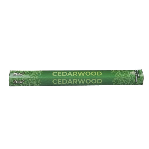 Indické vonné tyčinky BALAJI CEDAR WOODS céder 20 ks