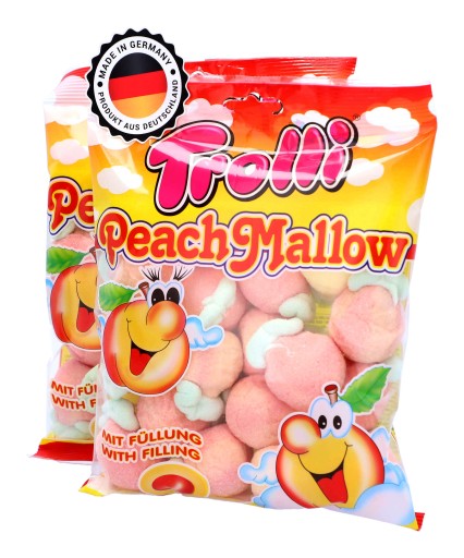 Trolli marshmallow s broskyňovou príchuťou 150 g