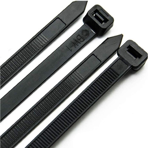 Upínacia páska 15cm x 25mm čierna STOLY 100 ks
