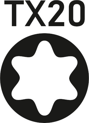 Torx bit Wurth 06143120 TX20 x 25mm