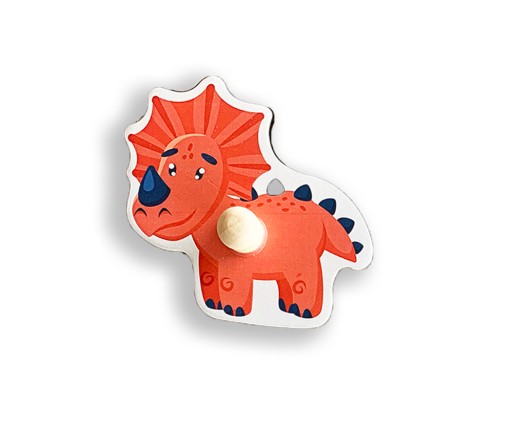 SMILY PLAY Montessori drevené puzzle dinosaury