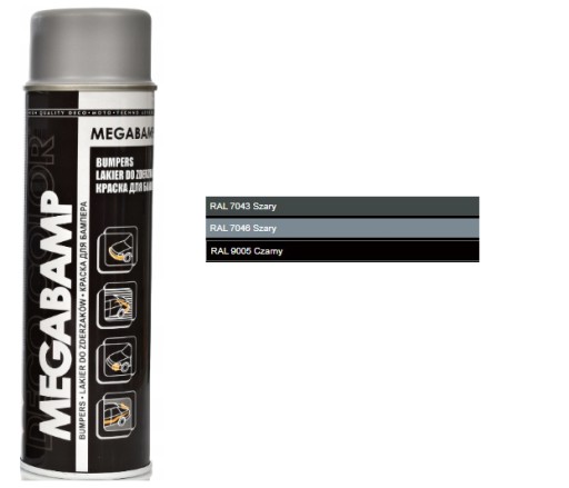 AKRYLOVÝ LAK DECO MEGABAMP GREY RAL7046 500ML.