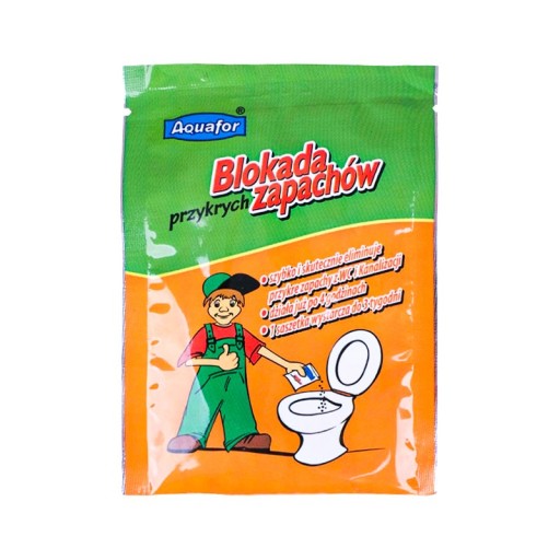 Blokovanie nepríjemných pachov ANTIODOR na WC TOALET vrecúško proti zápachu 1 ks.