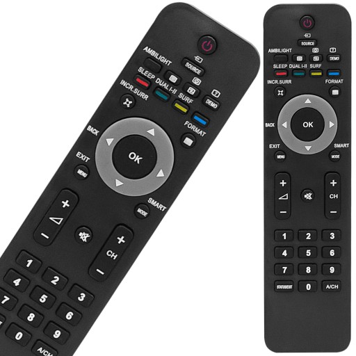 Univerzálny diaľkový ovládač pre VCR TV PHILIPS