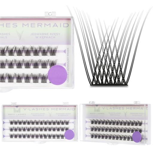 MANY BEAUTY V-LASHES MERMAID 0,07 C 12mm
