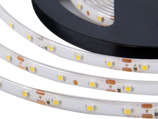 VODEODOLNÝ RGB SMD LED PÁS 5M STUDENÝ BIELY DIAĽKOVÝ OVLÁDAČ PRE KNIHOVNICE POLICE SKRIŇKA