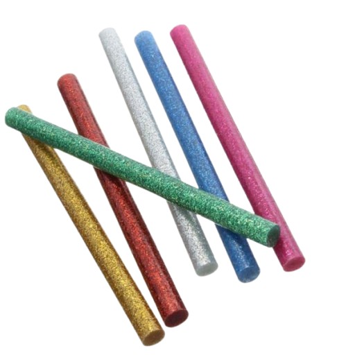 7mm farebné horúce lepidlo GLITTER na pištoľ