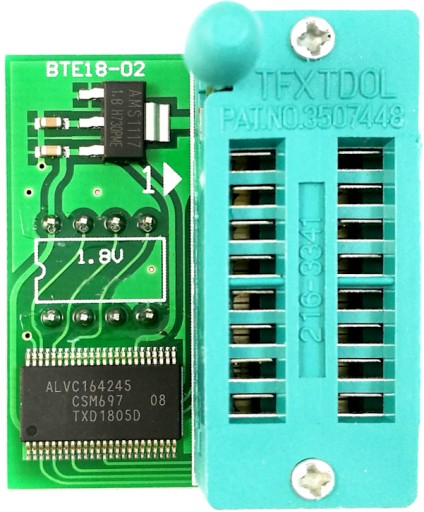 Adaptér pre 1,8V SPI DIP8 Apple BIOS programátor