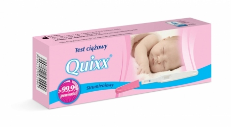Streamingový tehotenský test Quixx