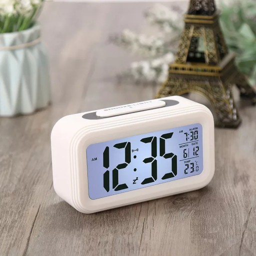 BUDÍK HODINY LED DISPLEJ ELEKTRONICKÝ DIGITÁLNY MODERNÝ + ZADARMO