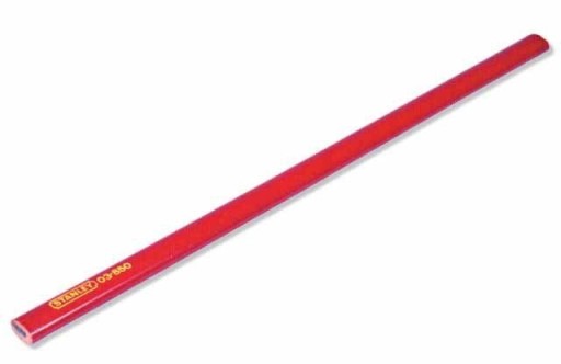 STANLEY 03-850 TESÁRSKA ceruzka ČERVENÁ 176MM