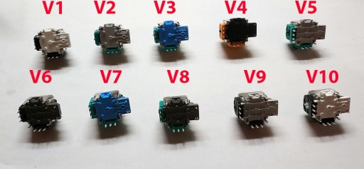 Originálny analógový ovládač série Xbox V12 3D ALPS