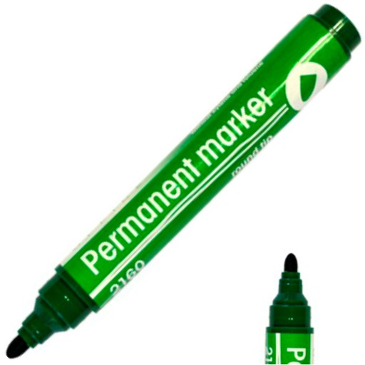 D. RECT MARKER ZELENÝ KRUHOVÝ PERMANENT