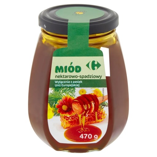 Carrefour Nektár a medovicový med 470 g