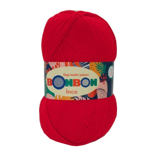 Nako BonBon Ince 98211 červená