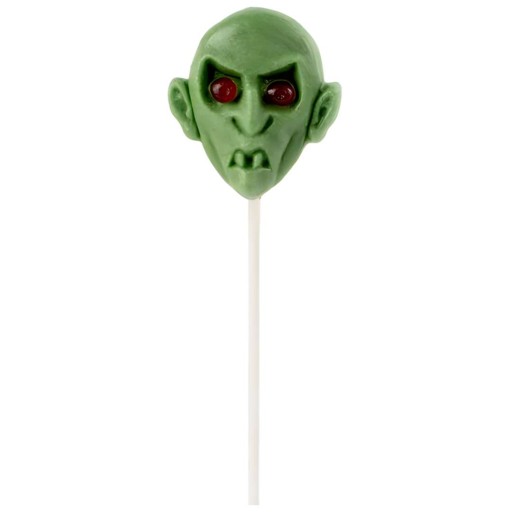 HALLOWEEN lízanka zelená VAMPIRE 25 g sladkosti
