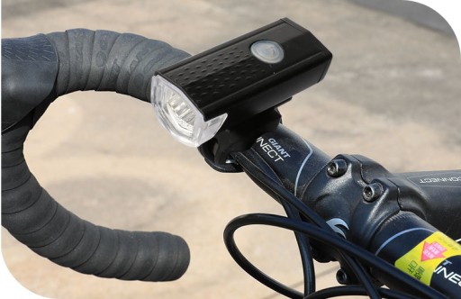 SET PREDNÉ LED SVETLO NA BICYKEL + ZADNÉ SVETLO
