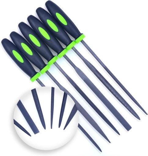 SET SADA PILNÍKOV IHLOVÉ PILNÍKY 6 ks
