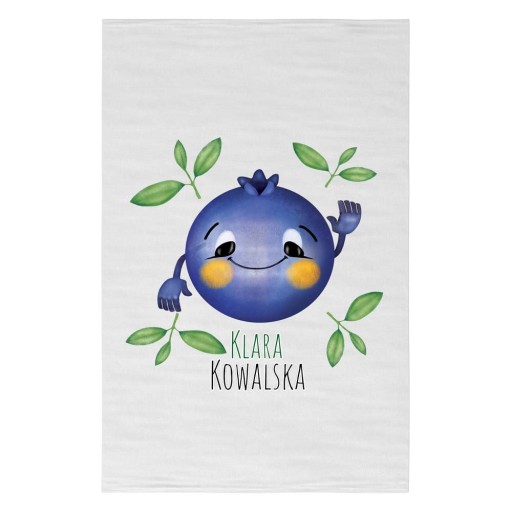 Uterák do škôlky 30x50 + Meno JAGÓDKA