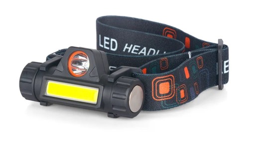 COB HLAVNÁ LAMPA 4v1 HLAVNÁ LAMPA S MAGNETOM