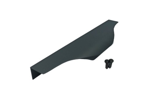 NÁBYTKOVÁ KĽÚČKA FRANCO EDGE 128/148MM MATNÁ ČIERNA