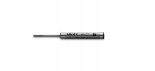 Náplň do pera Lamy M22, hrúbka B, čierna