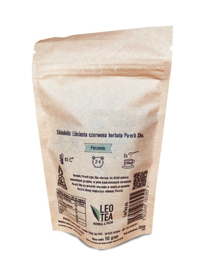 PUERH RED listový čaj PU-ERH najlepší