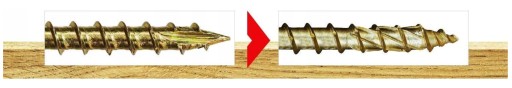 TESÁRSKE SKRUTKY 8x120 TORX PLÁN 25 ks WKRĘT-MET