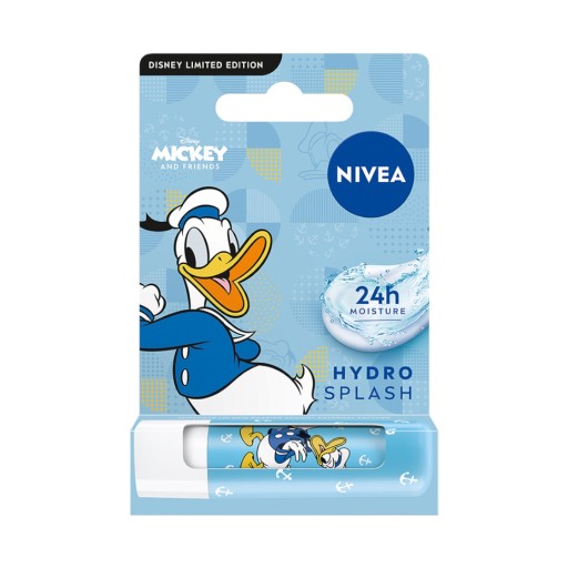 NIVEA káčer Donald Disney Edition ošetrujúci rúž 4,8 g