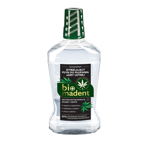 Bio Madent bieliaca ústna voda konopná 500 ml