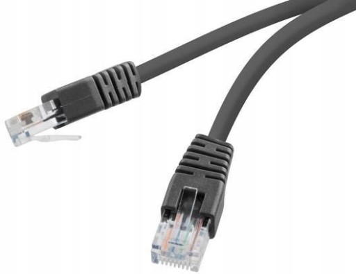 UTP 5e Patch kábel RJ-45 sieťový kábel 5 m čierny