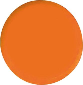 Kancelársky magnet, okrúhly, oranžový 20mm Eclipse