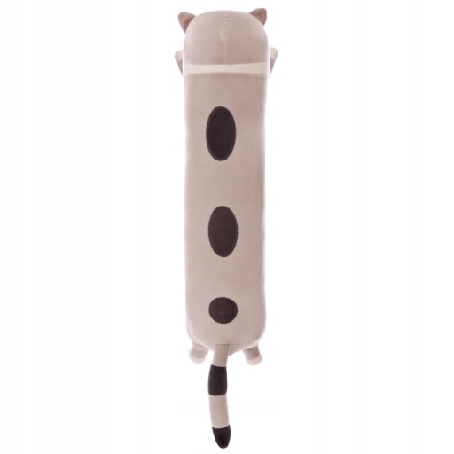 DLHÝ MASKOT MASKOT PLYŠOVÝ VANKÚŠ PRE MAČKU 50cm XXL