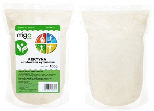 Amidovaný-citrusový PEKtín DO DŽEMU, OVOCIE - 100g
