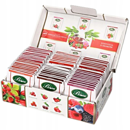 Čaj BiFix Zloženie 6 príchutí 60x2g