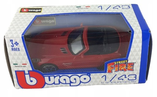 Corvette Stingray 1:43 model Bburago 18-30250