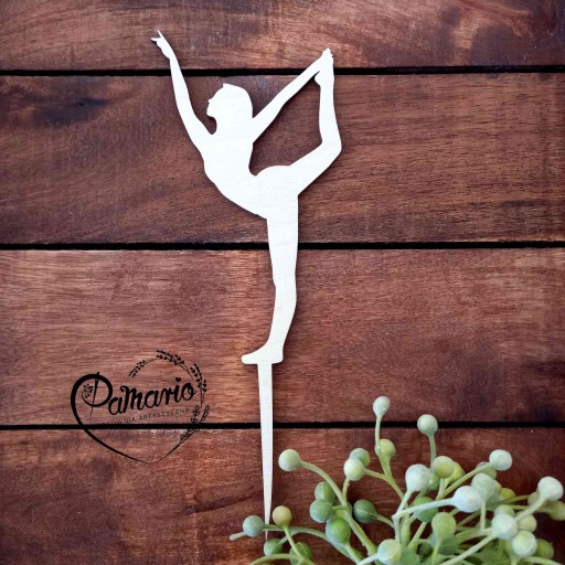 Gymnastka Scorpion Pose Yoga Topper Preglejka