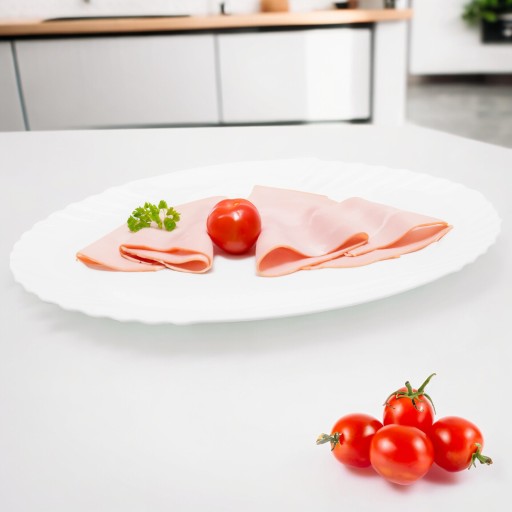 TANIER 23CM BIELY SERVISNÝ TANIER NA OBJÍDKY, OBdĺžnikový