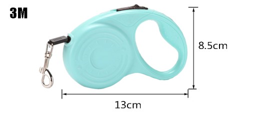 Navíjacie vodítko, 3M páska pre psov a mačky, zelená